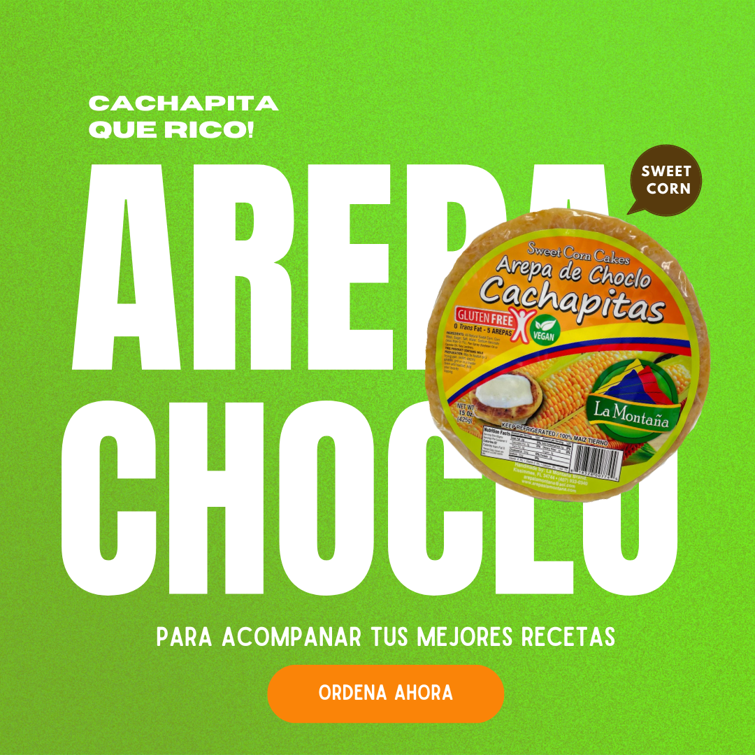 Sweet Corn Cake/ Arepa de Choclo/ Cachapita