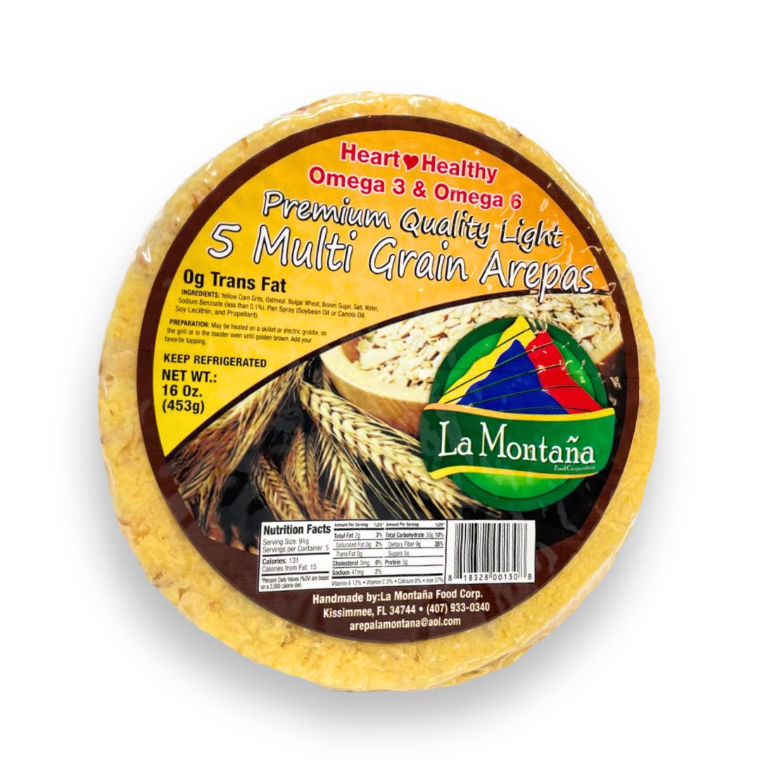 Multi Grain Arepa/ Arepa Integral