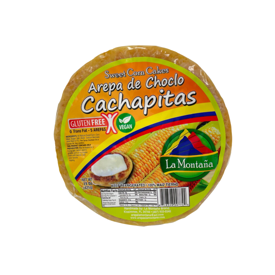 Sweet Corn Cake/ Arepa de Choclo/ Cachapita