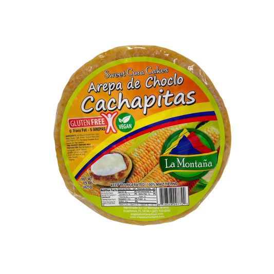 Sweet Corn Cake/ Arepa de Choclo/ Cachapita