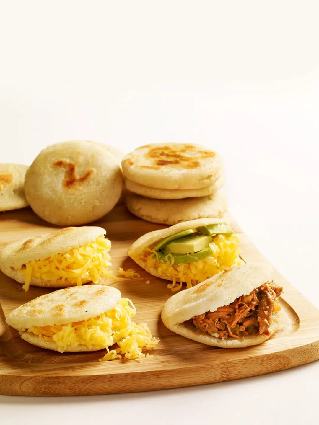 Arepas Sample Mini White Corn Mini Arepa/ Arepa Blanca Mini – Arepas La Montana